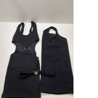 Black women's evening dress