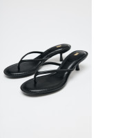 ZARA Black Melissa platform sandals ZARA Black Melissa platform sandals