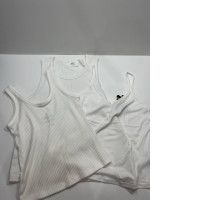 Set of white women's t-shirts