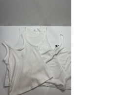 Set of white women's t-shirts