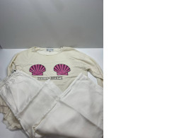 White girl's suit: longsleeve with orint and pants White girl's suit: longsleeve with orint and pants