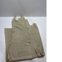 Light brown women's evening dress