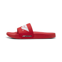 Red flip flops Red flip flops