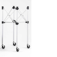 Siboasi Tennis basket with wheels SS-708 with canvas cover Siboasi Tennis basket with wheels SS-708 with canvas cover