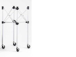 Siboasi Tennis basket with wheels SS-708 with canvas cover