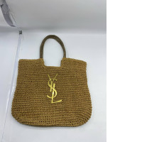Brown beach bag