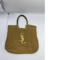 Brown beach bag