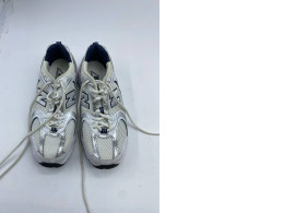 USED white NB sneakers