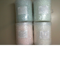 Spa Zone International Set of 4 Body Scrub. Peony, Lemongrass, Green tea , Seaweed
