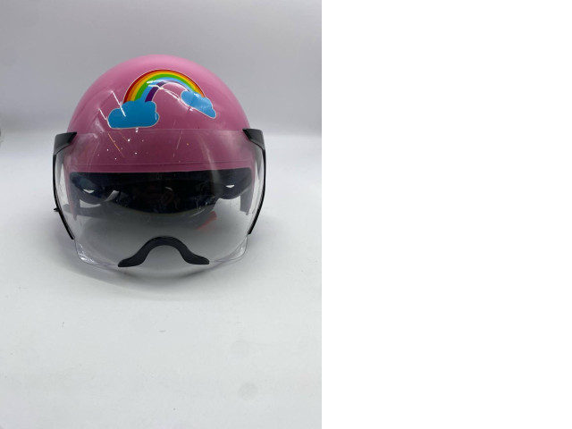 Pink girl's helmet Pink girl's helmet