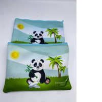 Set of 2 bags with panda print Set of 2 bags with panda print
