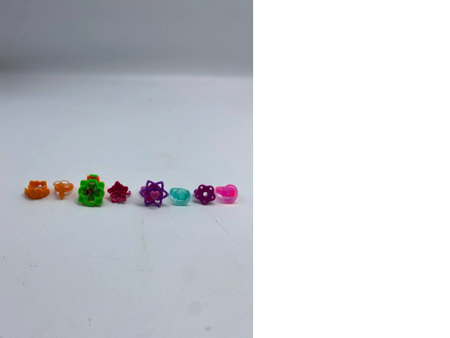 Set of plastic rings Set of plastic rings