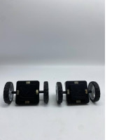 Set of Lego wheels