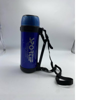 Blue thermos