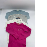 Set of girl's longsleeved sweatshirt