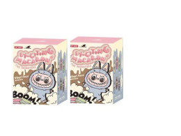 Set of 2 Popmart Keychain Labubu Heart Macaron monsters