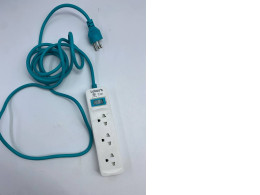 Adapter with blue cable
