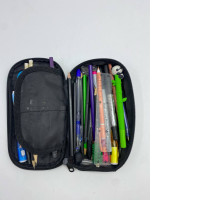 School set: pencil, pens, pencils ruler, sharpener and eraser