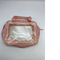 Pink cosmetic bag