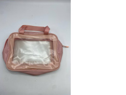 Pink cosmetic bag