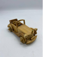 Souvenir wooden car