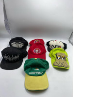 Set of secondhand caps Set of secondhand caps