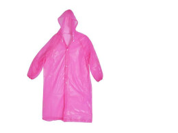 Pink raincoat