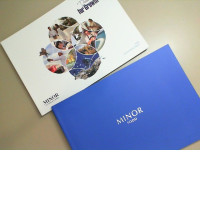 Set of 2 photo magazines, Hotel Minor