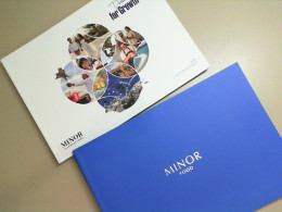 Set of 2 photo magazines, Hotel Minor