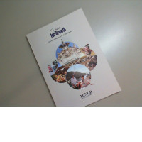 Magazine with photos