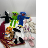 Set of soft toys