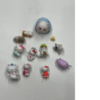 Set of Hello kitty toys