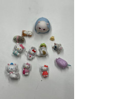 Set of Hello kitty toys