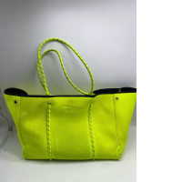Yellow beach bag complete with wallet