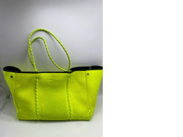 Yellow beach bag complete with wallet