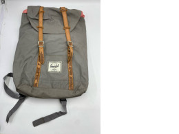 Grey travelling backpack