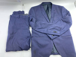 Blue classic suit