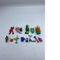 Set of small plastic toys