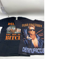 Set of 2 black t-shirt with print Set of 2 black t-shirt with print