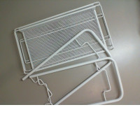 Small metal shelf 2 tier