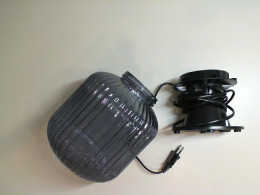 Glass pendant lamp, blue shade