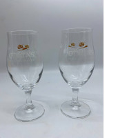 Set of 2 glasses beer cup