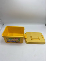 Yellow box for toys Yellow box for toys