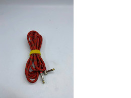 Red headphones cable