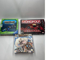 Set of 3 USED table games
