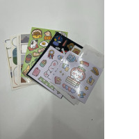 Set of kid's stickers