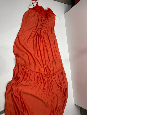 Orange long evening dress Orange long evening dress