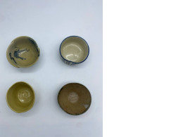 Set of 4 cups for sake Set of 4 cups for sake