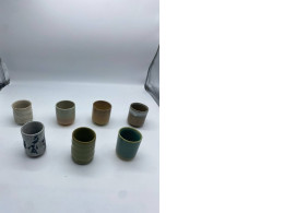 Set of ceramic cups