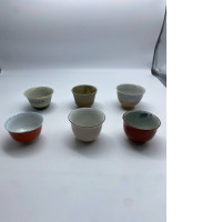 Set of 6 sake shotglasses Set of 6 sake shotglasses